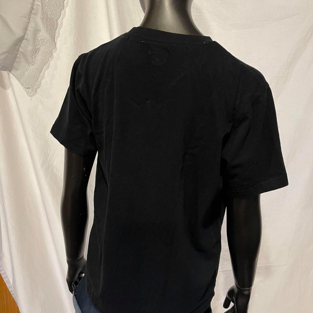 #0148 American Soul Cactus Black T Shirt Large - Picture 2 of 3